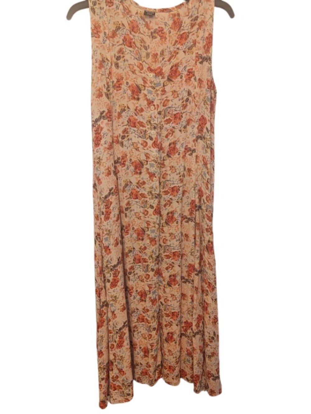 Floral maxi midi country vibes dress Size XL